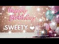 SWEETY BIRTHDAY HAPPY BIRTHDAY TO YOU SWEETY BIRTHDAY WISHES BIRTHDAY PINK THEME TREND FYP