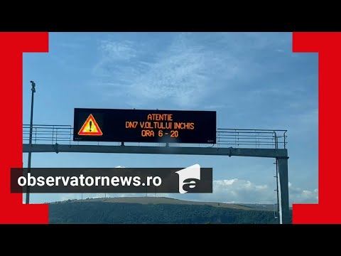 Valea Oltului s-a închis. Şoferii preferă să circule noaptea decât să meargă pe ruta mai lungă