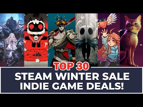 Top 30 BEST indie games - Steam Winter Sale 2022