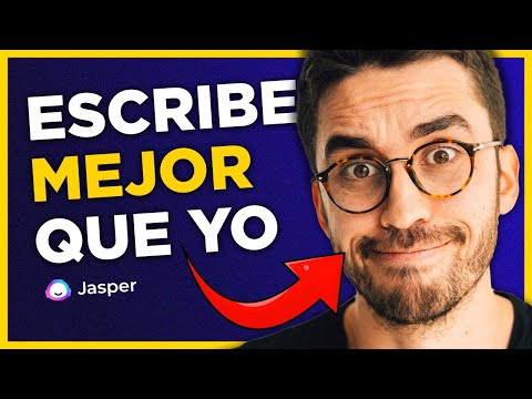 🤖 INTELIGENCIA ARTIFICAL que ESCRIBE Copywriting Mejor que TÚ (Conociendo a Jasper)