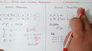 Chapter:11 (Introduction) Direct and Inverse Proportions | Ncert Maths Class 8 | Cbse.