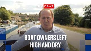 Boat owners 'trapped' due to low water levels