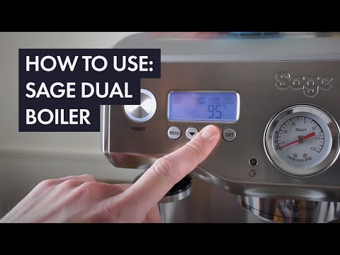 How to Use the Sage Dual Boiler