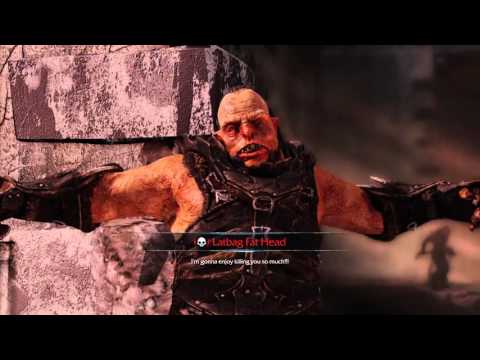 Middle-earth: Shadow of Mordor - PS4 - Ithildin / Uruk Captain - Latbag Fat Head