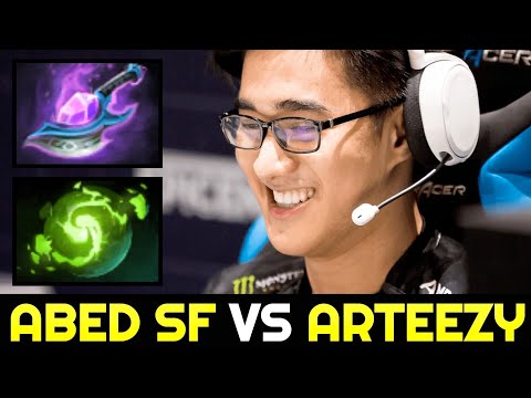 ABED vs ARTEEZY — Mid Shadow Fiend vs Storm Spirit