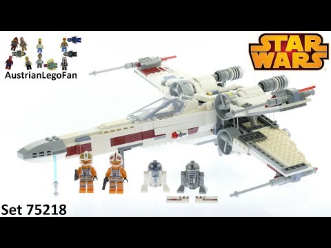 Vidéo LEGO Star Wars 75218 : Chasseur stellaire X-Wing Starfighter