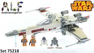 Lego Star Wars 75218 X-Wing Starfighter - Lego Speed Build Review by AustrianLegoFan