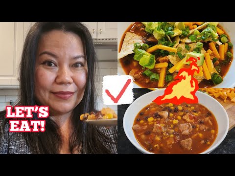 Homemade Tasty Chicken Tortilla Soup Recipe (SUPER EASY TO COOK) HOME COOKING@PingsNomFictionLife