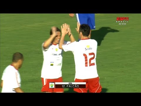 Gol de Falcão, Amigos do Cafu 9 x 6 Amigos do Fred - Jogo do Bem 2017