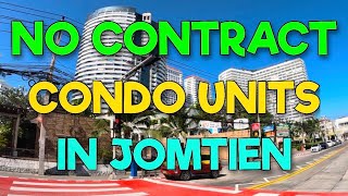 4 QUALITY SINGLE MONTH RENTAL OPTIONS IN JOMTIEN PATTAYA MODERN CONDO UNITS FROM