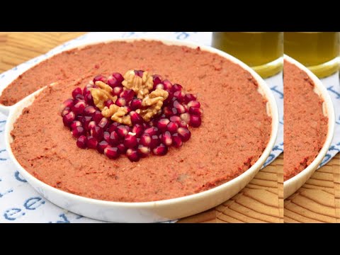 Muhammara Spread, Red Pepper and Walnut Dip