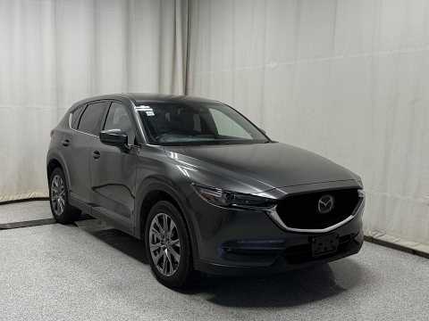 2019 Mazda CX-5 Signature Auto AWD in Gray for sale at Park Mazda in Sherwood Park, AB