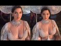 Nora Fatehi Latest Hot Video Nora Fatehi Hot Boobs Nora Deep Neck Dress Nora Fatehi Boobs