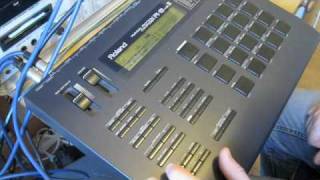 Video thumbnail for Roland R8 MKII pattern editing R-8 drum machine by David Morley