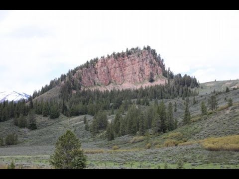 Sevier-Laramide Project:  Flight over Battle Mountain, Cliff Creek Thrust, western Wyoming