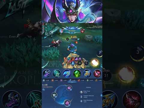 Maniac!! New Karina One Shot Build (Part 16) - MLBB #gameplayproplayer #karina #MLBB