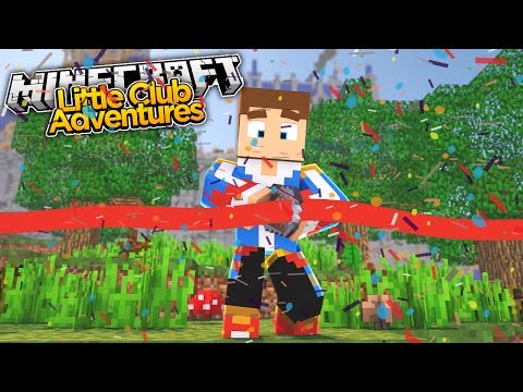 Minecraft Little Club Adventures - Little Donny's NEW CASTLE!!! w/ Baby Leah