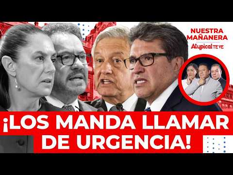¡GRITOS EN PALACIO! AMLO llama a Sheinbaum para regañarla por no aprobar la Reforma Electoral