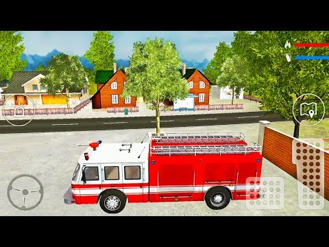 Rescue Firefighter and Fire Truck Simulator 3D - Android Gameplay