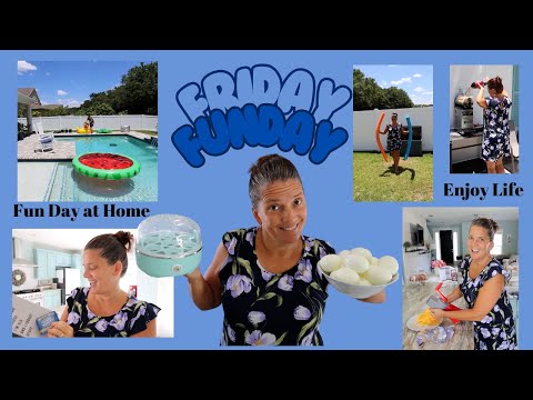 Friday Funday! Enjoying Life at Home | Work and Then Play | Egg Steamer Works!!!!