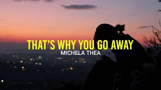 Download lagu That's why you go away cover michela thea (official lirik) mp3