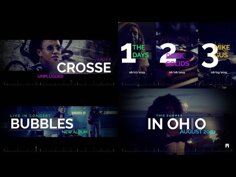 Festival Modular Template for Apple Motion & FCPX - MotionVFX