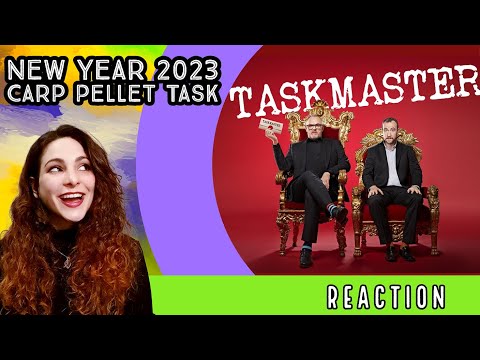 American Reacts - TASKMASTER'S  New Year 2023 - CARP PELLET TASK