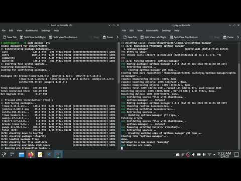How to fix broken AUR packages after a pacman update