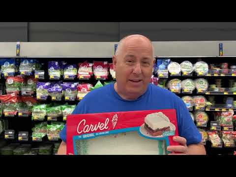 Making An In Store Brooklyn Carvel Cake From Start To Finish.
