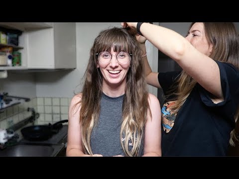 I try on hair extensions and things get weird