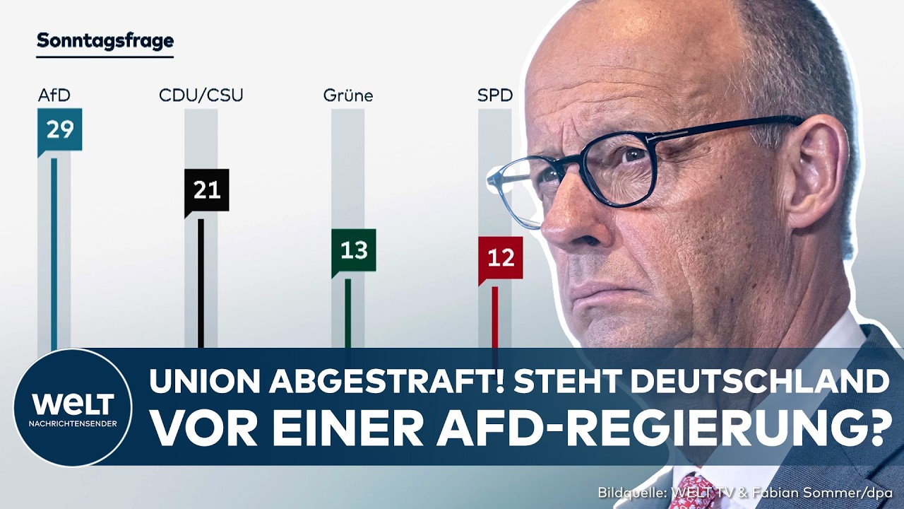 DEUTSCHLAND: Der nächste Umfrage-Knaller! AfD baut ihren Vorsprung aus