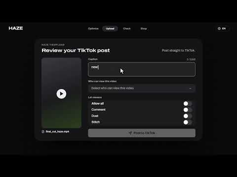 Item video thumbnail