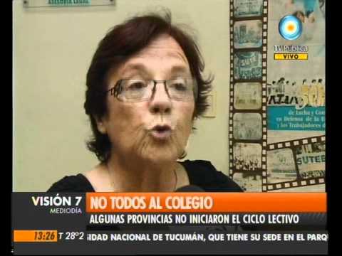 Visión Siete: No todos al colegio