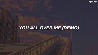 Taylor Swift - You All Over Me [Demo 2008 Version] (Sub Español)