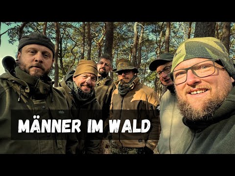 Die erste Nacht im Wald seit 8 Wochen  - Draussen mit den Jungs & einer Wärmebildkamera