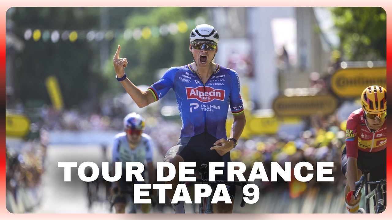 VAN DER POEL FUE EL MÁS RÁPIDO Y LOGRÓ SU PRIMERA ETAPA EN EL TOUR DE FRANCE | RESUMEN