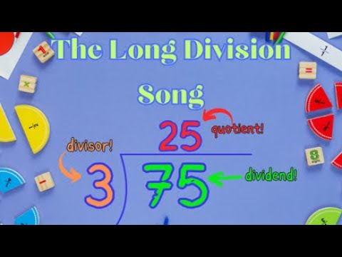 The Long Division Song | Long Division Steps | Long Division Song for Kids | Silly School Songs