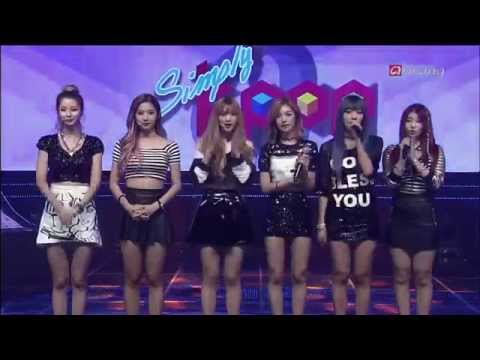 HelloVenus Goodbye Stage Simply K-Pop (8/21/2015)