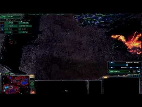 Starcraft 2 First time Epic Vortex Nuke on stalkers and zelots(MAX)