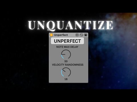 unperfect beauty | Free ableton device