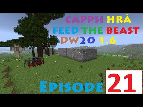 Cappsi hrá Feed the Beast 1.6 [SK] ep. 21 - Zdokonaľujeme + AutoFarma :) (FullHĐ)