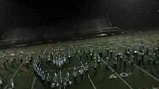 preview picture of video 'Hickory high school state marching festival in pouring rain'