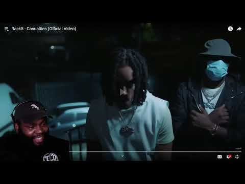 CHICAGODUDEREACTS TO Rack5 - Casualties (Official Video)