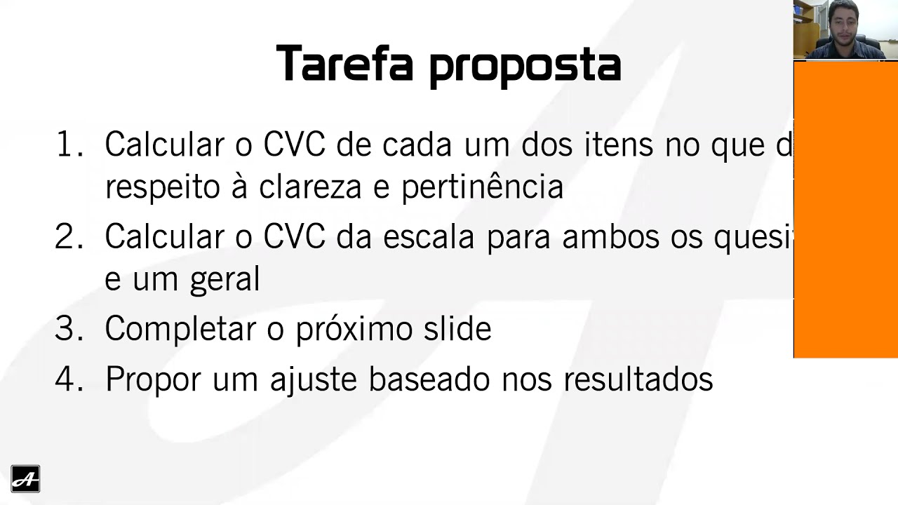 Aula - Coeficiente de Validade de Conteúdo no Excel