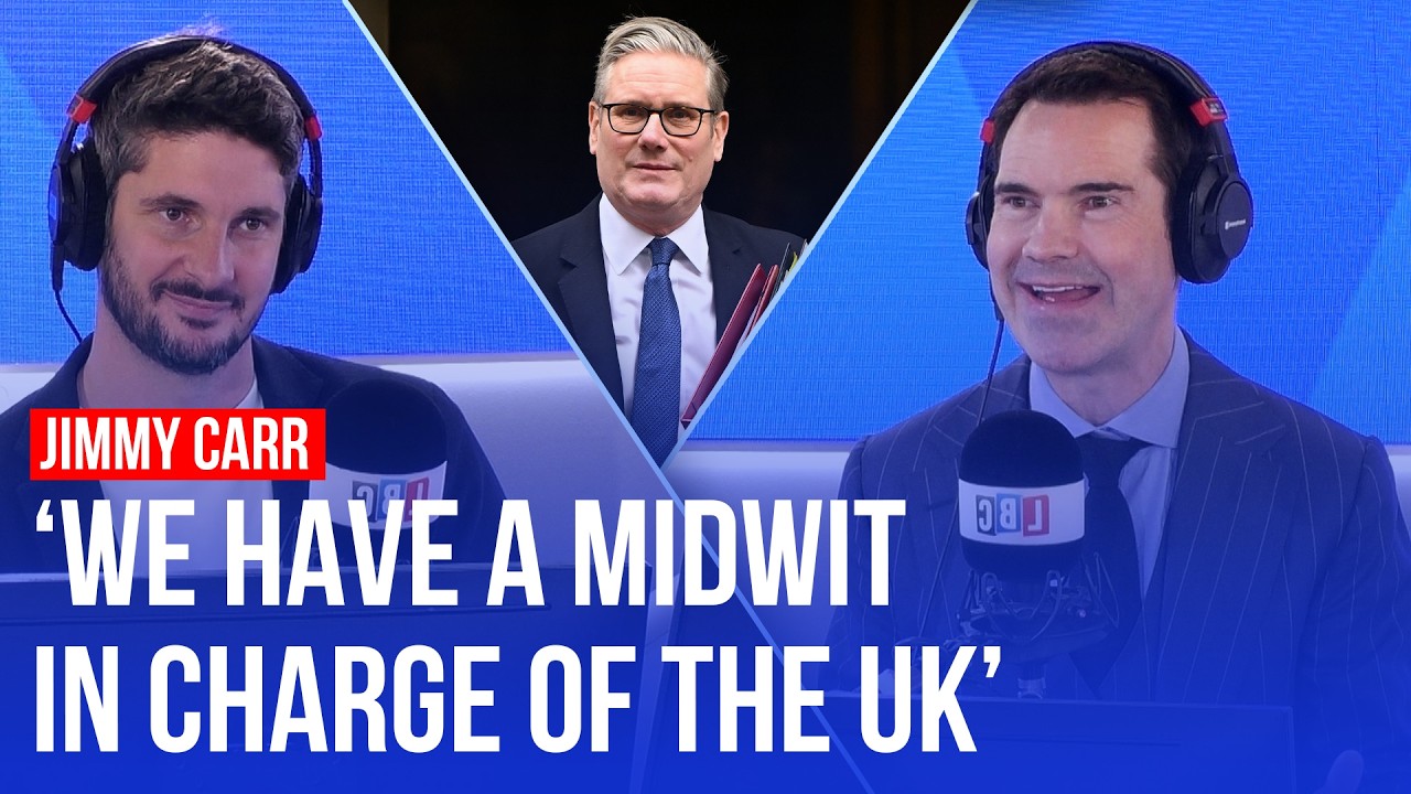 'Revolution is coming': Jimmy Carr on UK politics