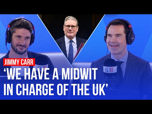 'Revolution is coming': Jimmy Carr on UK politics SDDEFAULT Thumbnail