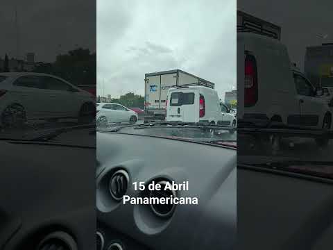 PANAMERICANA INGRESO AVENIDA GENERAL PAZ 15 DE ABRIL 2026