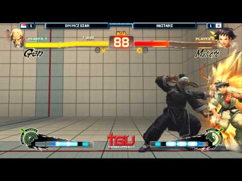 SSF4AE [Winner Final] DM MCZ Xain(Gen) vs Haitani(Makoto) @TGUC2013 23/11/2013
