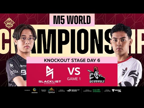 (FIL) M5 Knockouts Day 6 | BLCK vs DEVU | Game 1