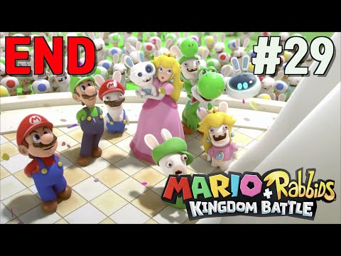 [Nintendo Switch] Mario + Rabbids Kingdom Battle: #29 World 4 Ultimate Boss: Mega Dragon Bowser